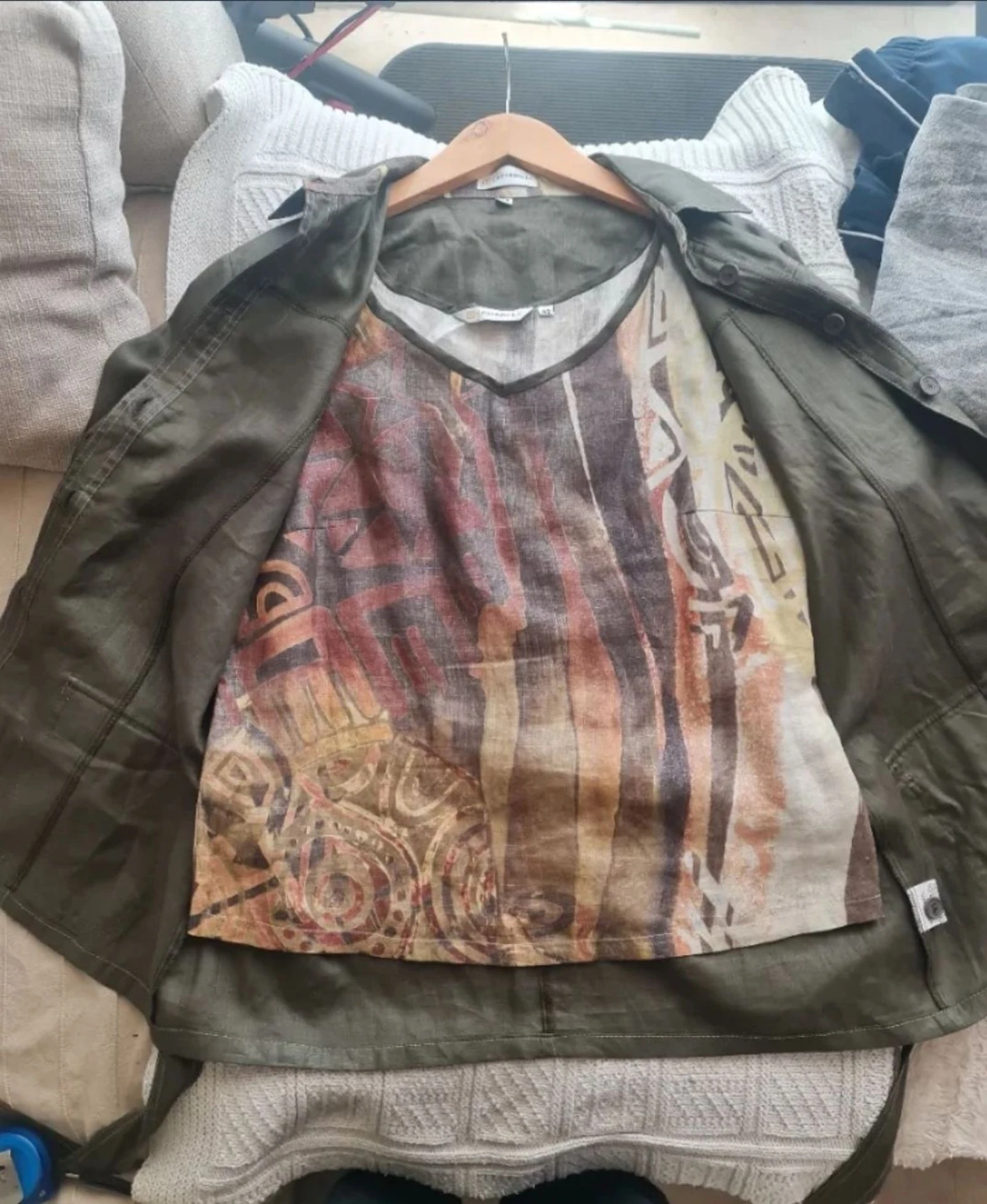CHARELI 100% Linho Exclusivo T 40/42 Sem uso – photo 2